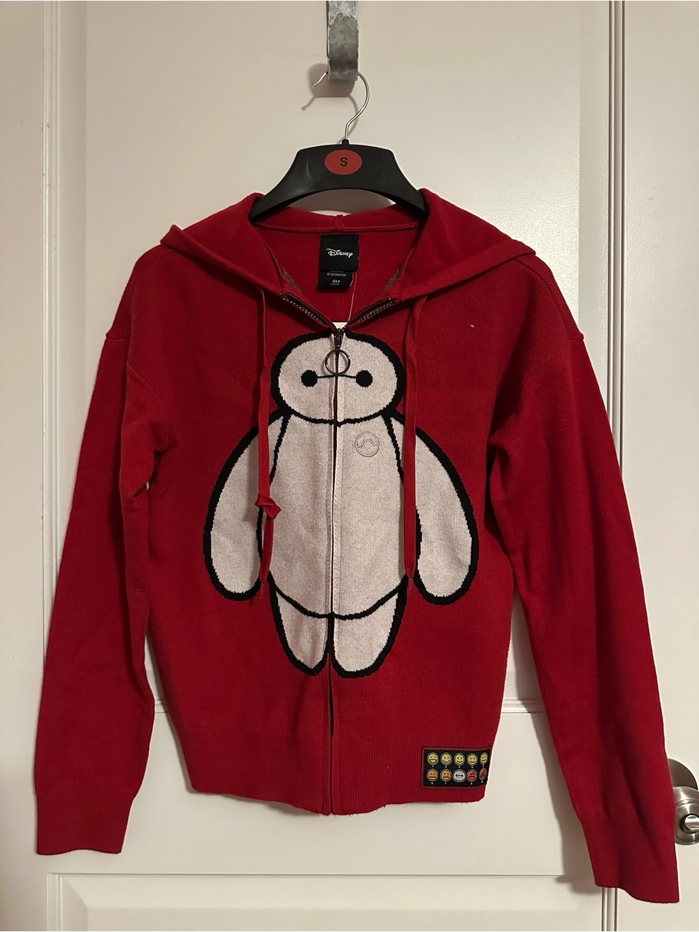 Disney Big Hero 6 Baymax Women's Knit Zippered Hoodie - BoxLunch Exclusive